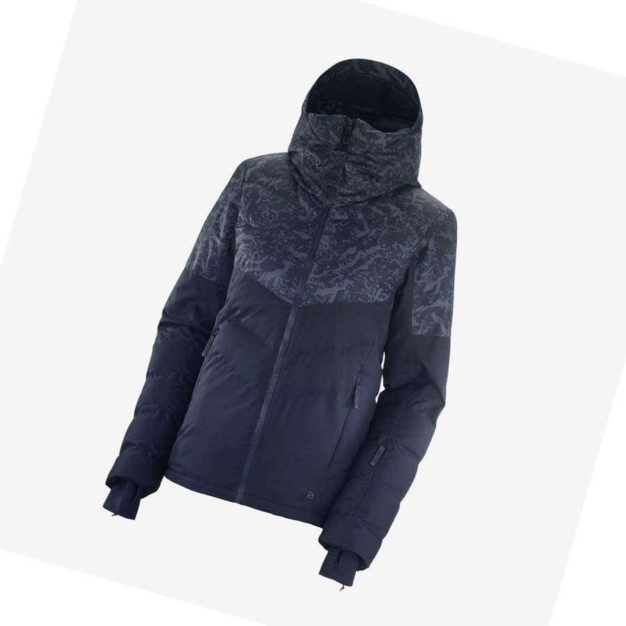 Chaquetas De Esquí Salomon NEW PREVAIL Mujer Azules | MX 2428HAP